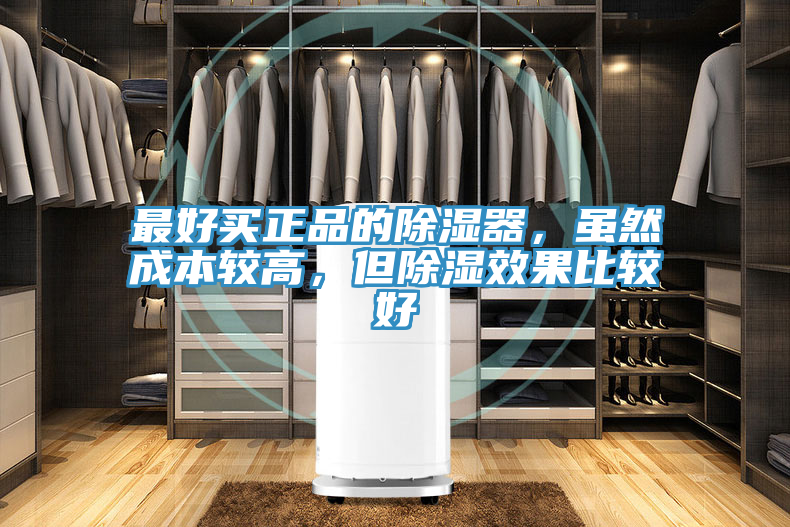 最好買正品的除濕器，雖然成本較高，但除濕效果比較好
