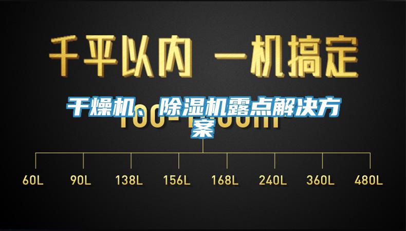 幹燥機、91看片软件大全露點解決方案