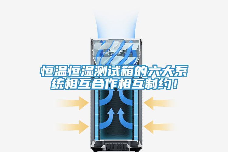 恒溫恒濕測試箱的六大係統相互合作相互製約！
