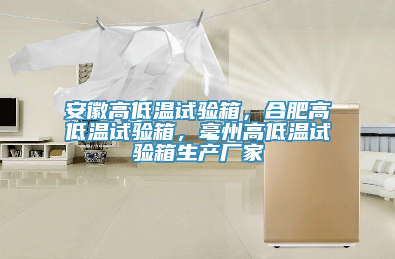 安徽高低溫試驗箱，合肥高低溫試驗箱，毫州高低溫試驗箱生產廠家