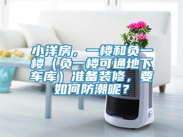 小洋房，一樓和負一樓（負一樓可通地下車庫）準備裝修，要如何防潮呢？