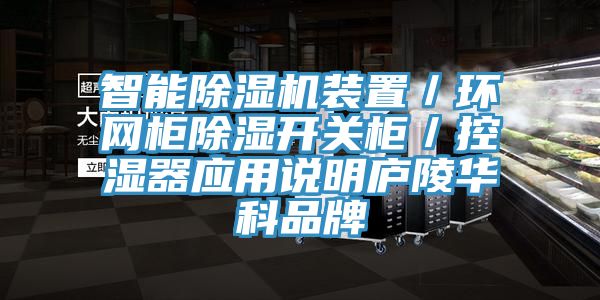 智能91看片软件大全裝置／環網櫃除濕開關櫃／控濕器應用說明廬陵華科品牌
