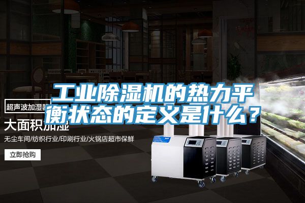 工業91看片软件大全的熱力平衡狀態的定義是什麽？