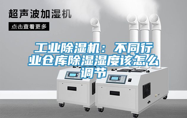 工業91看片软件大全：不同行業倉庫除濕濕度該怎麽調節