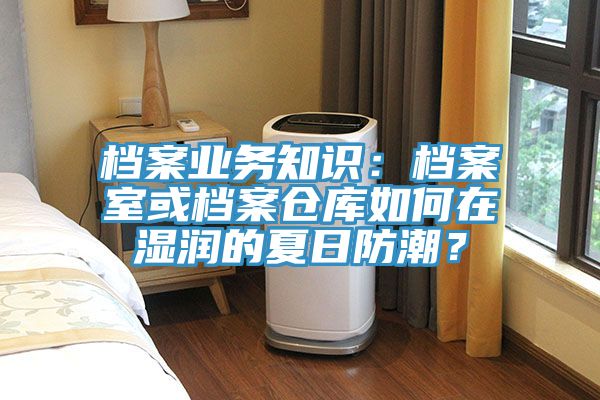 檔案業務知識：檔案室或檔案倉庫如何在濕潤的夏日防潮？