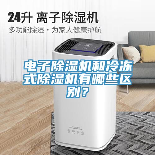 電子91看片软件大全和冷凍式91看片软件大全有哪些區別？