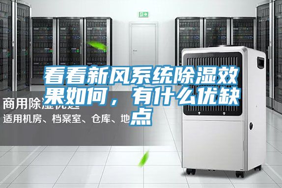 看看新風係統除濕效果如何，有什麽優缺點