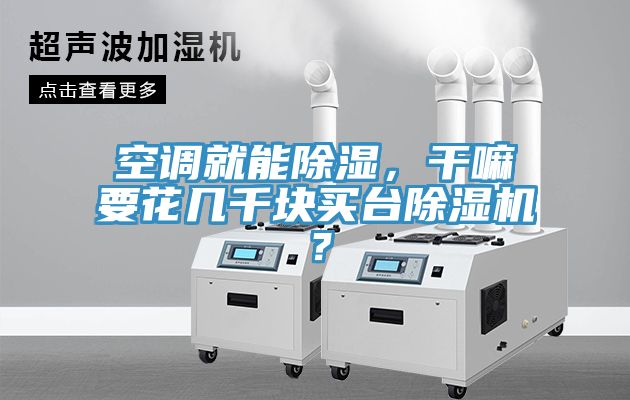 空調就能除濕，幹嘛要花幾千塊買台91看片软件大全？