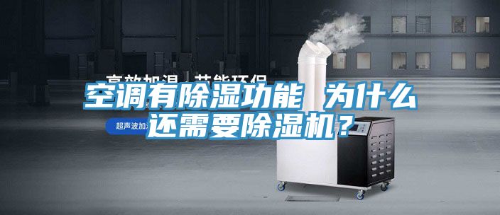 空調有除濕功能 為什麽還需要91看片软件大全？