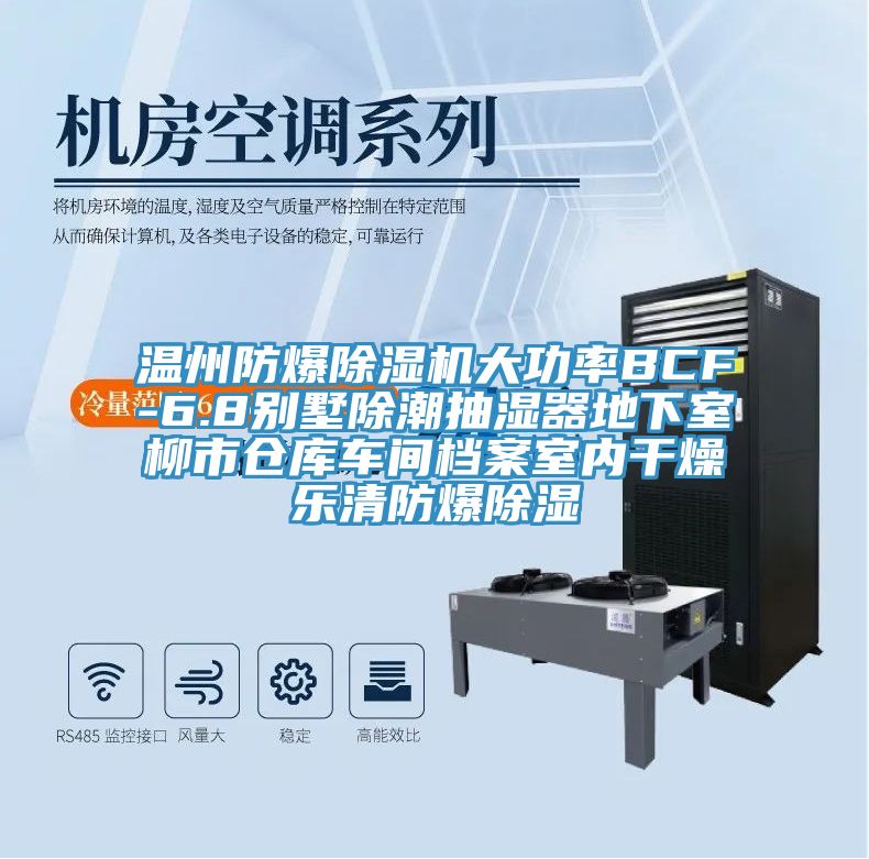 溫州防爆91看片软件大全大功率BCF-6.8別墅除潮抽濕器地下室柳市倉庫車間檔案室內幹燥樂清防爆除濕