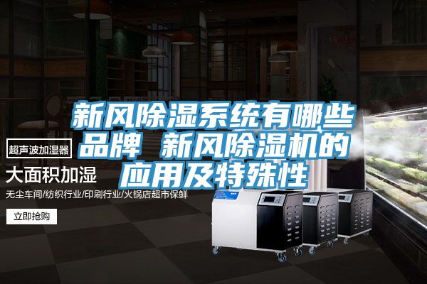 新風除濕係統有哪些品牌 新風91看片软件大全的應用及特殊性