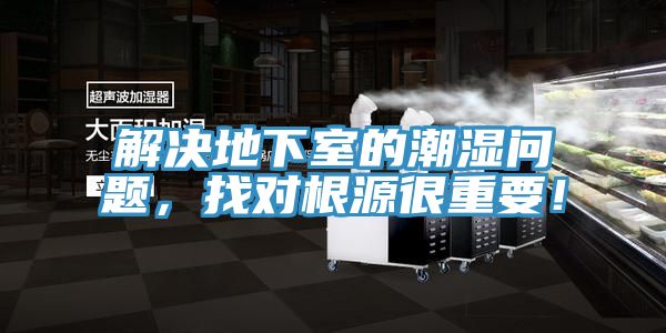 解決地下室的潮濕問題，找對根源很重要！