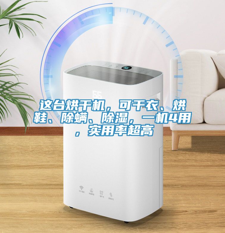 這台烘幹機，可幹衣、烘鞋、除蟎、除濕，一機4用，實用率超高