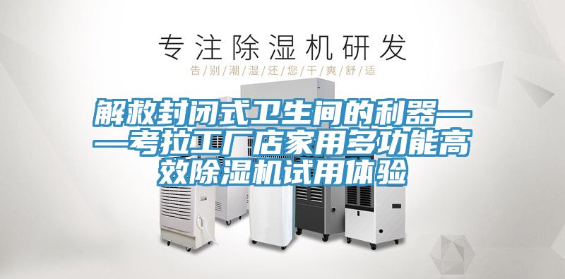 解救封閉式衛生間的利器——考拉工廠店家用多功能高效91看片软件大全試用體驗