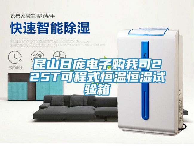 昆山日龐電子購我司225T可程式恒溫恒濕試驗箱