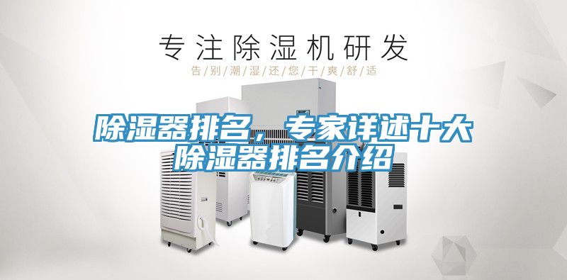 除濕器排名，專家詳述十大除濕器排名介紹