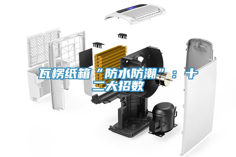 瓦楞紙箱“防水防潮”：十二大招數
