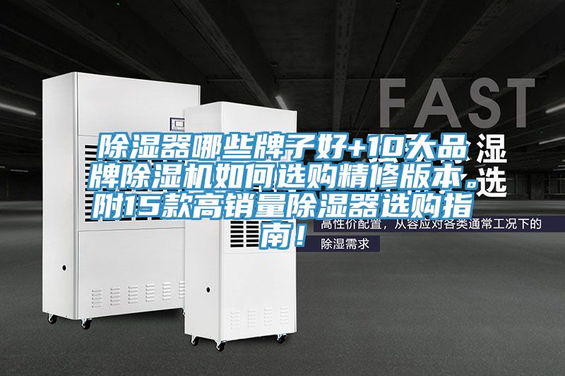 除濕器哪些牌子好+10大品牌91看片软件大全如何選購精修版本。附15款高銷量除濕器選購指南！