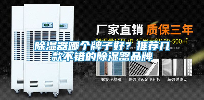 除濕器哪個牌子好？推薦幾款不錯的除濕器品牌