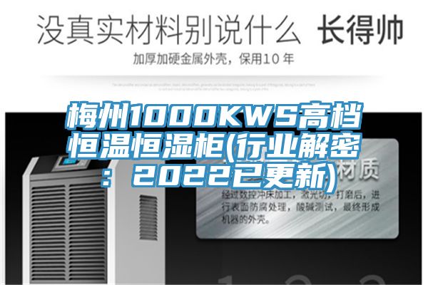 梅州1000KWS高檔恒溫恒濕櫃(行業解密：2022已更新)