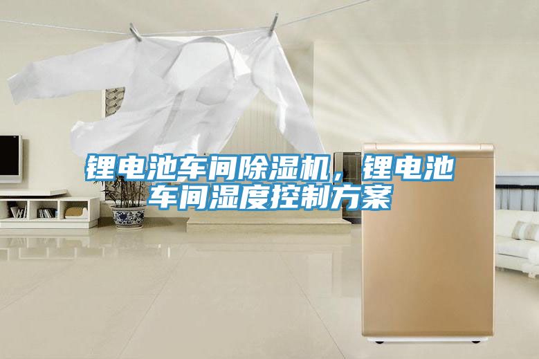 鋰電池車間91看片软件大全，鋰電池車間濕度控製方案