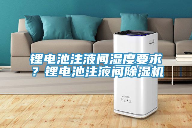 鋰電池注液間濕度要求？鋰電池注液間91看片软件大全