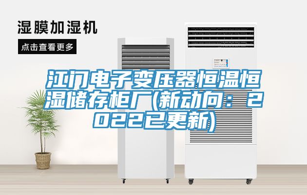 江門電子變壓器恒溫恒濕儲存櫃廠(新動向：2022已更新)