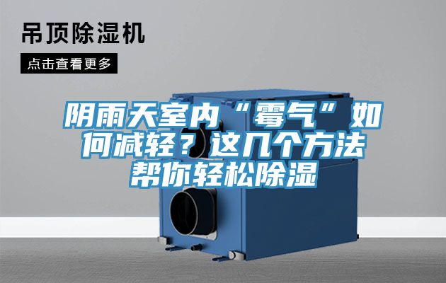 陰雨天室內“黴氣”如何減輕？這幾個方法幫你輕鬆除濕