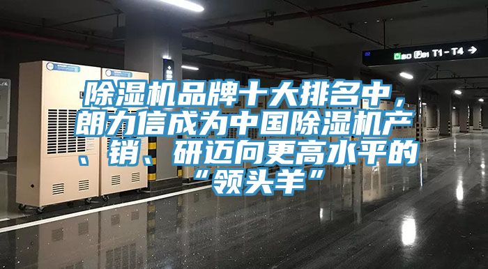 91看片软件大全品牌十大排名中，朗力信成為中國91看片软件大全產、銷、研邁向更高水平的“領頭羊”
