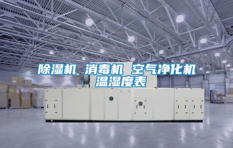91看片软件大全 消毒機 空氣淨化機 溫濕度表