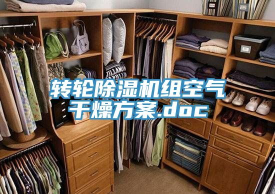 轉輪91看片软件大全組空氣幹燥方案.doc