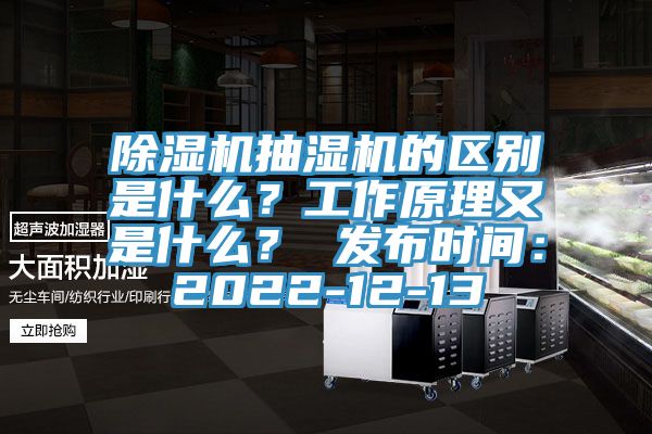 91看片软件大全抽濕機的區別是什麽？工作原理又是什麽？ 發布時間：2022-12-13
